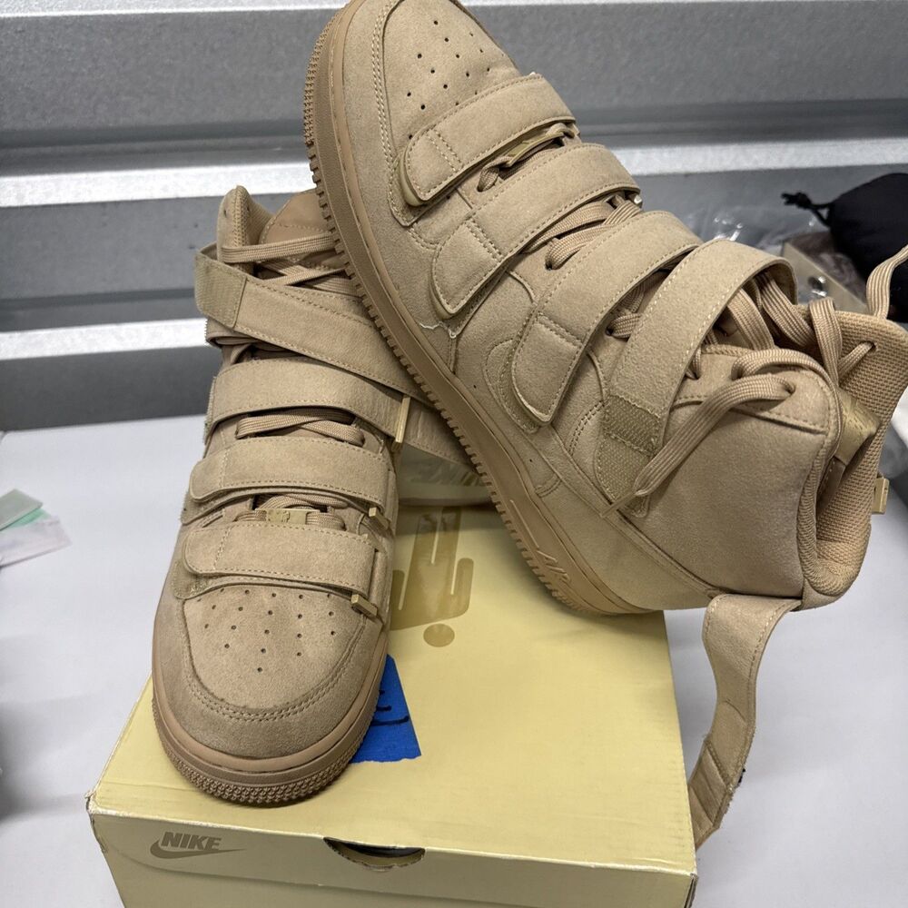 [DM7926-300] Nike Mens X BILLIE EILISH AIR FORCE 1 HIGH '07 Sequoia 12